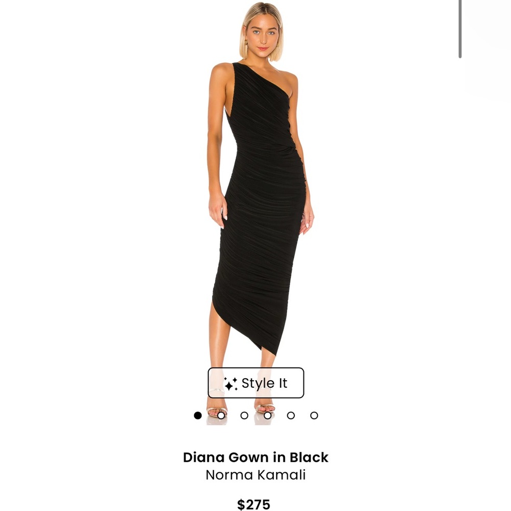 NORMA KAMALI DIANA GOWN
